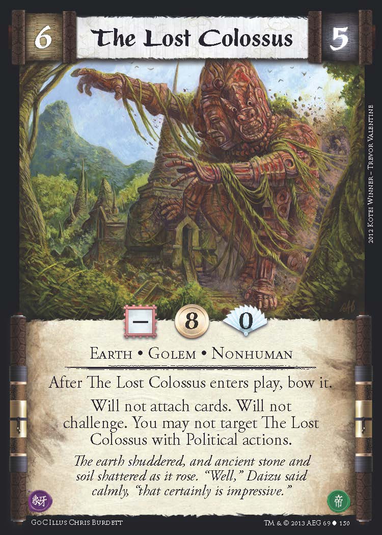The Lost Colossus